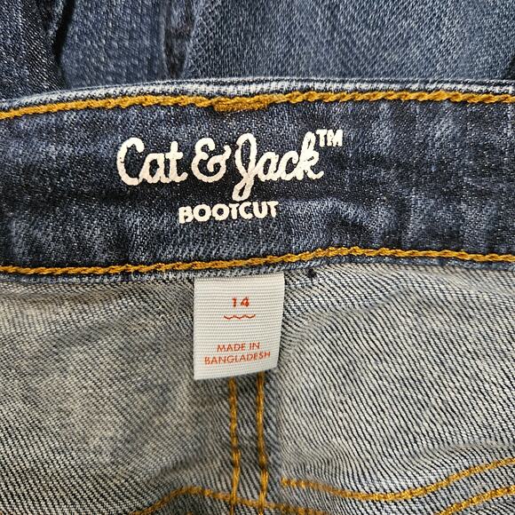 Cat & Jack Boys Bootcut Jeans Size 14 - Picture 3 of 5